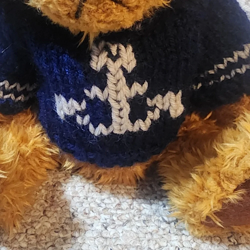 1997 Brass Button Bear Legendary Collection Tango Anchor Outfit Pickford Bears